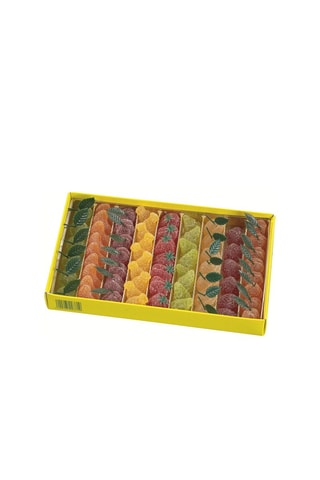 Boîte de pâtes de fruits extra en forme de fruits - 1 kg