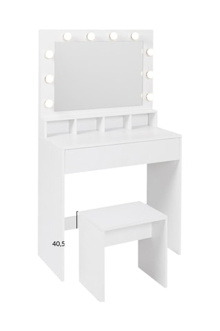 Coiffeuse Zita - 80 x 140 x 40 cm