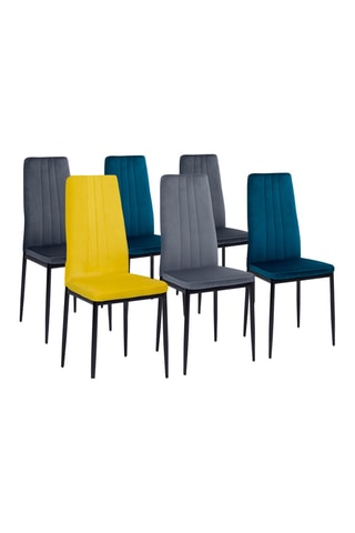 6 chaises Jade - 39 x 96 x 41,5 cm