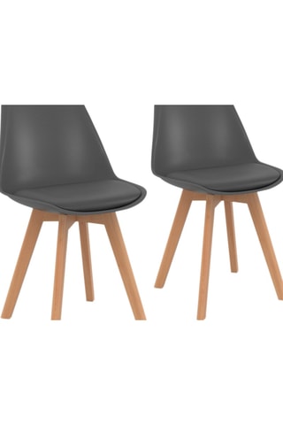 2 chaises Nordia - 46 x 51 x 79,5 cm