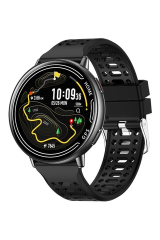 Montre connectée et 3 bracelets - Noir