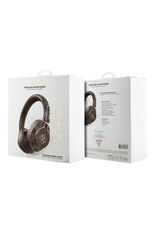 Casque Guess - Bluetooth - Marron - Marron