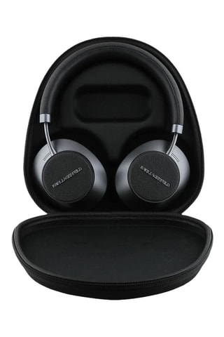Casque Karl Lagerfeld Saffiano - Bluetooth - Noir - Noir