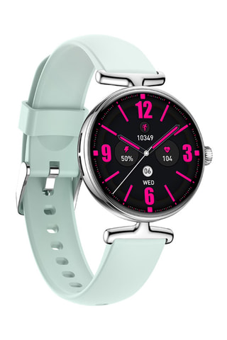 Montre connectée - Vert et argenté
