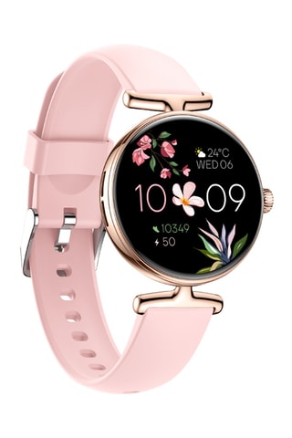 Montre connectée - Rose et doré