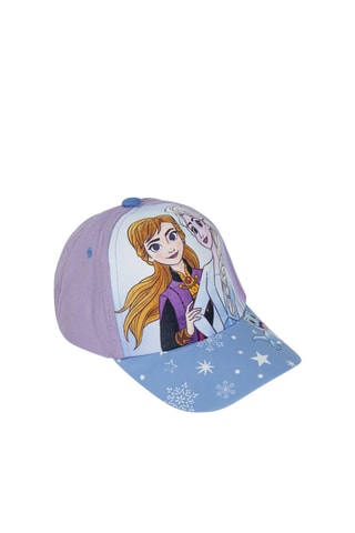 Cappellino e occhiali da sole kids Elsa e Anna Frozen Disney - Categoria 3 - Malva e azzurro - Blu