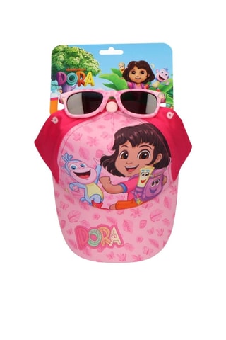 Cappellino e occhiali da sole kids Dora l’esploratrice - Rosa - Rosa