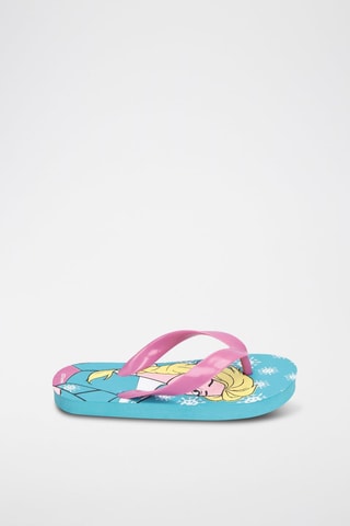 Infradito Anna Frozen Disney - Celeste - Blu