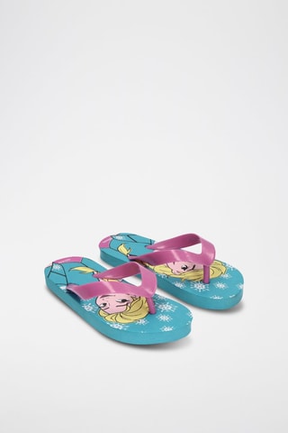 Infradito Anna Frozen Disney - Celeste - Blu