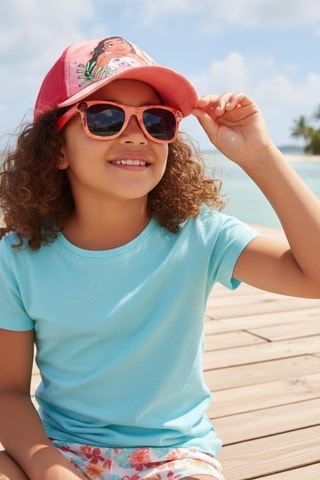 Cappellino e occhiali da sole Vaiana Oceania Disney - Rosa - Rosa