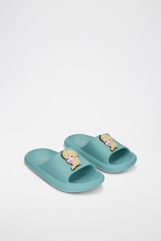 Ciabatte Elsa Frozen Disney - Celeste e giallo - Blu