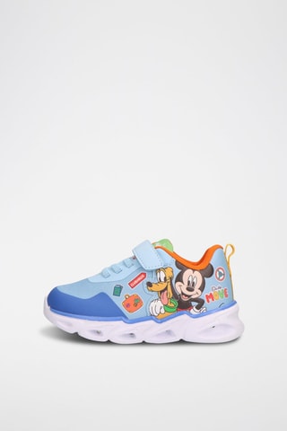 Sneakers Topolino Disney - Celeste - Blu