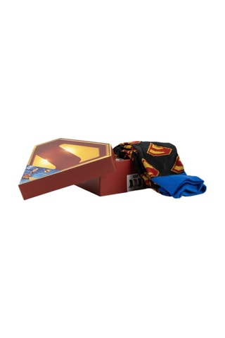 3 paia di calze Superman Justice League DC Comics - Rosso e giallo - Multicolore