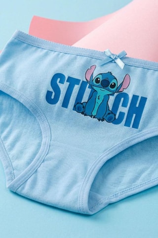 5 slip Stitch e Angel Lilo & Stitch Disney - Celeste e rosa - Multicolore