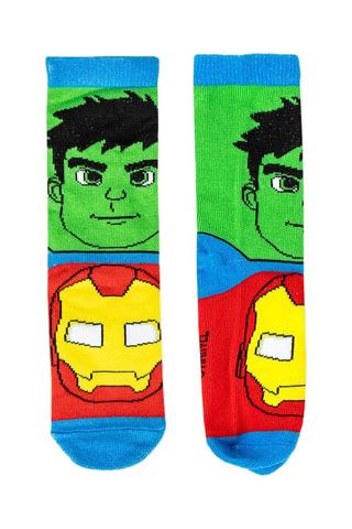 4 paia di calze Avengers Marvel - Multicolore - Multicolore