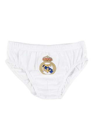 3 slip Real Madrid - Bianco e navy - Rosso, blu e giallo