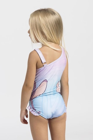 Costume intero Stitch e Angel Lilo e Stitch Disney - Rosa e blu - Blu e rosa