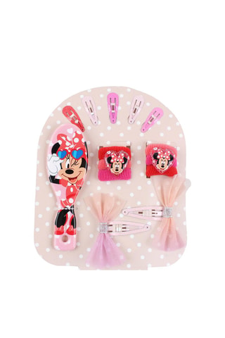 Cofanetto accessori per capelli Minni Disney - 14 pezzi