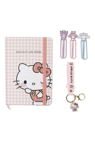 Cofanetto cancelleria Hello Kitty Sanrio - 5 pezzi