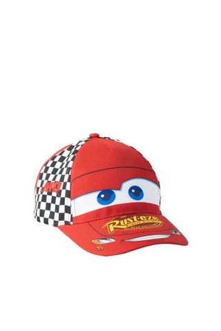 Casquette Flash McQueen Cars Disney Pixar - Blanc, noir et rouge