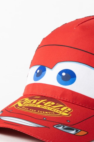 Casquette Flash McQueen Cars Disney Pixar - Blanc, noir et rouge