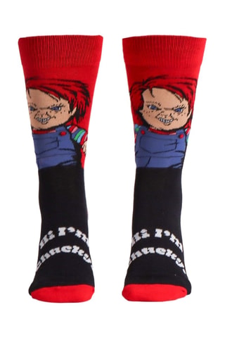 Calze Chucky - Rosso - Rosso