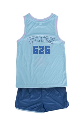 Canotta e shorts Stitch Lilo e Stitch Disney - Blu - Blu