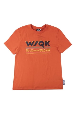 T-shirt WSQK The Squawk 94.5 FM - Rosso - Rosso