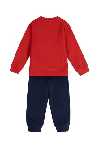 Felpa e pantaloni sportivi Spidey e i suoi fantastici amici Marvel - Rosso e navy - Rosso e blu