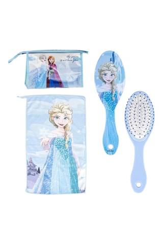 Cofanetto da bagno Elsa e Anna Frozen Disney - 3 pezzi