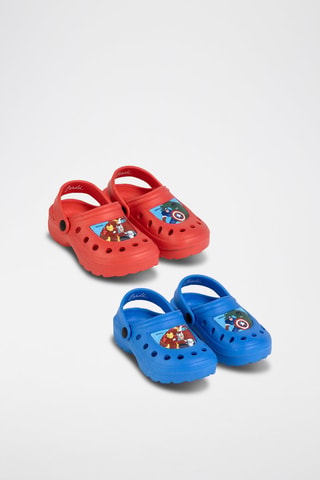 Sandali Avengers Marvel - Blu - Bianco, blu e marrone