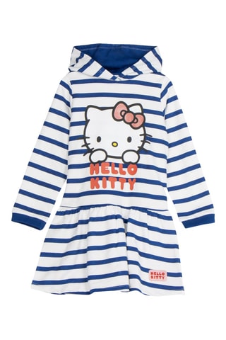 Abito con cappuccio Hello Kitty Sanrio - Multicolore - Bianco, rosso e rosa
