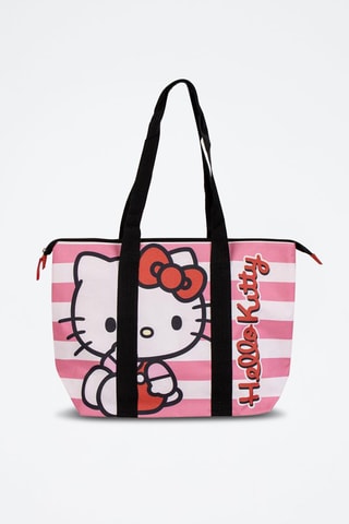 Borsa da spiaggia Hello Kitty Sanrio - Rosa - Bianco, nero, rosso e rosa