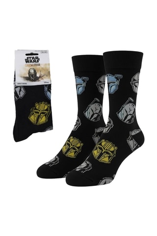 Calze Mando e l'Armaiola The Mandalorian Star Wars - Nero - Nero
