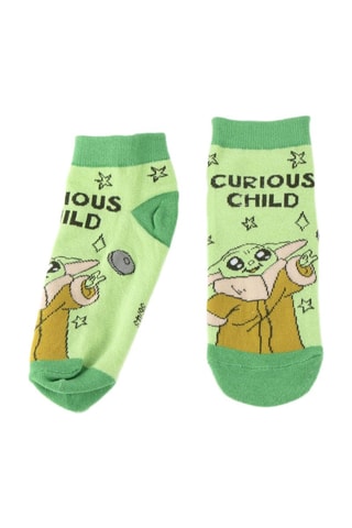 2 paia di calze Grogu The Mandalorian Star Wars - Verde chiaro - Verde