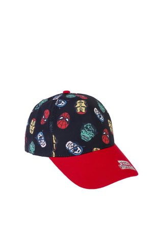 Cappellino Avengers Marvel - Grigio - Rosso, blu, verde e grigio