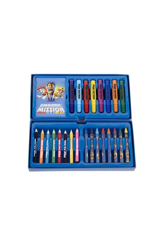 Astuccio imbottito Paw Patrol -  42 pezzi - Blu