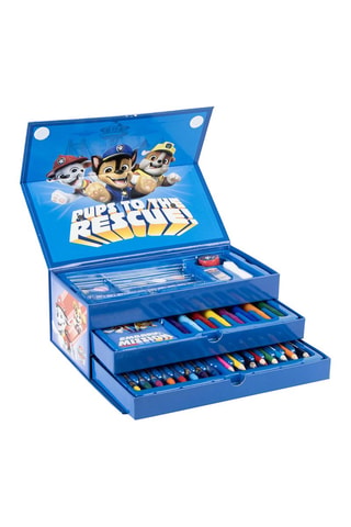 Astuccio imbottito Paw Patrol -  42 pezzi - Blu