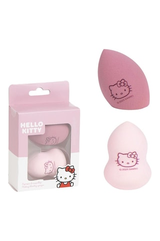 2 spugnette make-up Hello Kitty Sanrio - Rosa antico