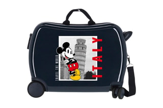 Trolley cavalcabile Topolino Disney - Blu - Blu