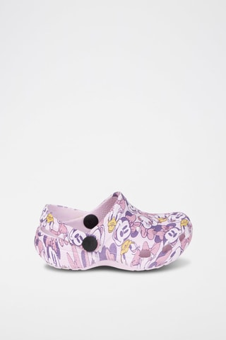 Sabot Minni Disney - Bianco e rosa - Bianco e rosa