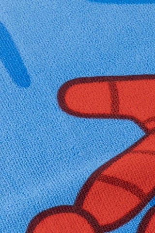 Telo doccia Avengers Marvel - Celeste - 70 x 140 cm - Rosso e blu