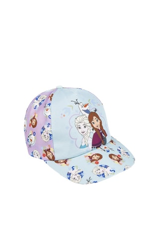 Cappellino Frozen Disney - Turchese - Bianco, marrone e rosa