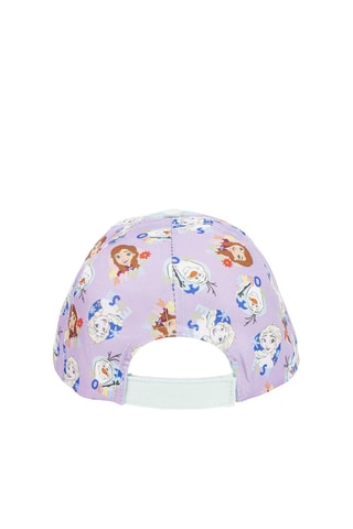 Cappellino Frozen Disney - Turchese - Bianco, marrone e rosa