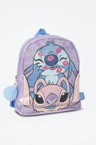 Zaino Stitch & Angel Lilo & Stitch Disney - Viola - , ,  e 