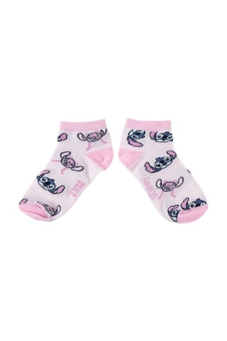 7 paia di calze Stitch Lilo & Stitch Disney - Viola e rosa - Multicolore