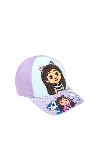 Casquette Gabby et la Maison Magique - Blanc, marron, violet et rose