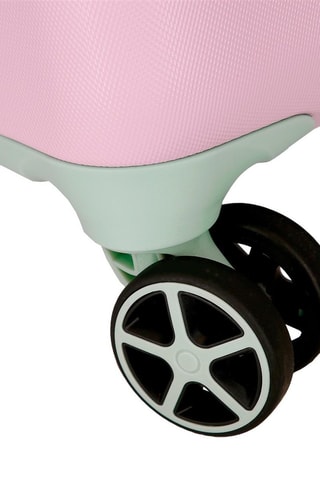 Valigia kids Stitch Lilo e Stitch Disney - Rosa - 55 cm - Blu