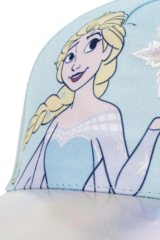 Cappellino Elsa Frozen Disney - Blu - Bianco, blu, giallo e rosa