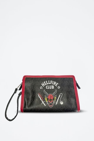 Trousse de toilette Stranger Things - Noir et rouge